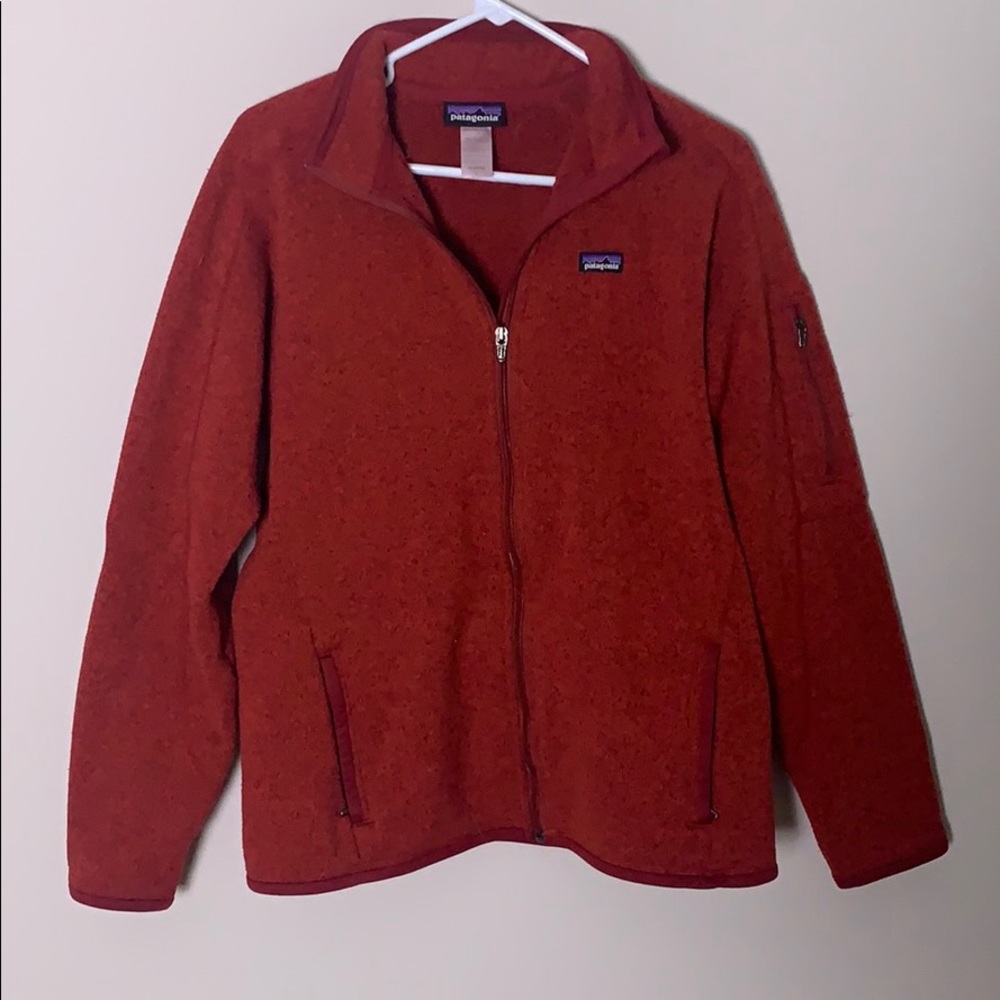 Burnt orange/Red Patagonia Jacket